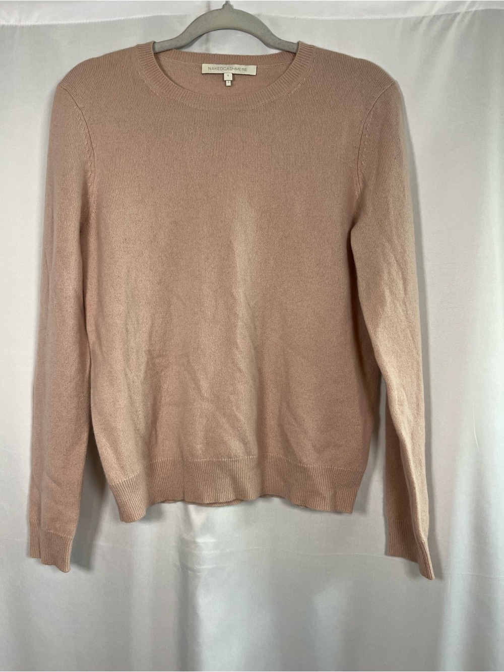 Naked cashmere 100% cashmere classic crew neck relaxed fit sweater Sz s - Picture 2 of 8